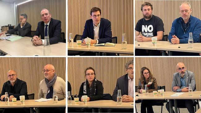 Les négociateurs à l'Unédic, 8 novembre 2024 © actuel cse / MAG