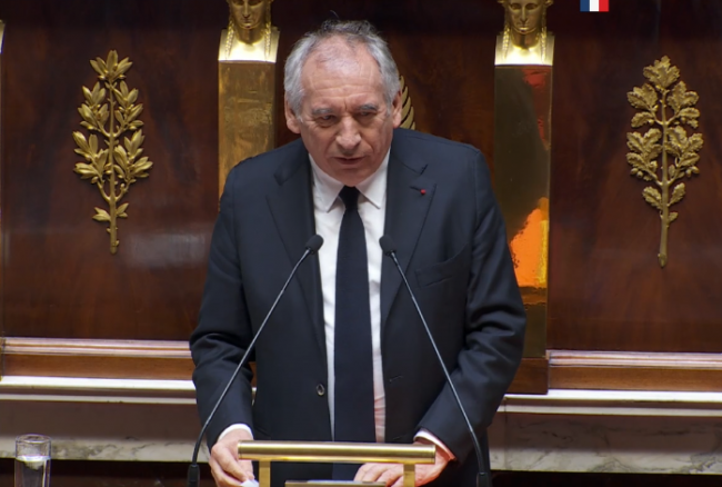 François Bayrou devant l'Assemblée, 14 janvier 2025