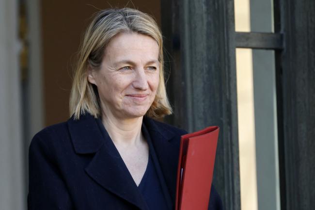 Astrid Panosyan-Bouvet, la ministre chargée du travail et de l’emploi © AFP