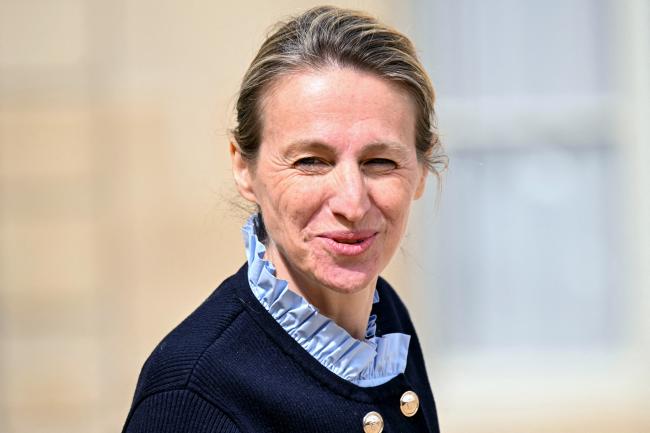 La ministre chargée du travail et de l’emploi, Astrid Panosyan-Bouvet © AFP