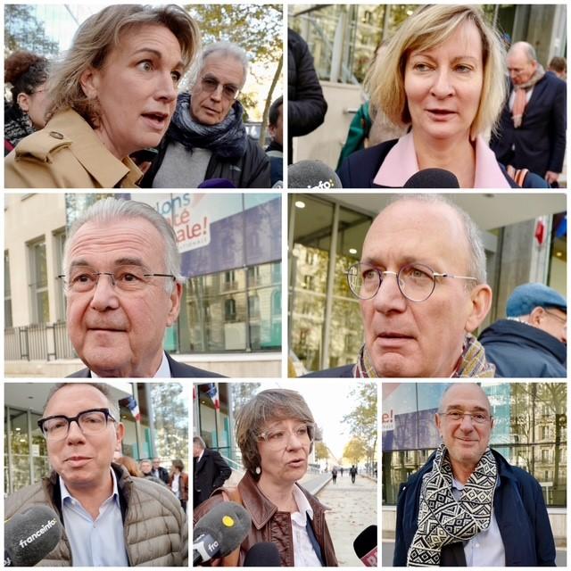 Marylise Léon, Patricia Drevon, Michel Picon, Eric Chevée, Cyril Chabanier, Christelle Thieffine, Dominique Corona © actuEL CSE / MAG
