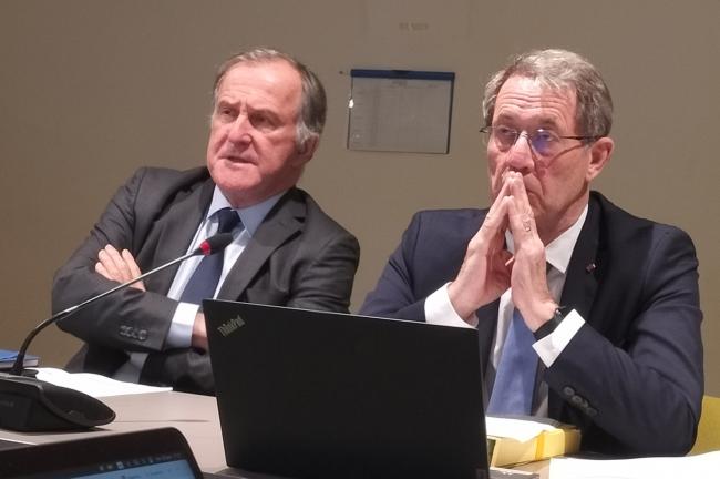 Pierre Ferracci et Jean-Denis Combrexelle, le 30 janvier 2026 à Paris actuEL-CSE / BD