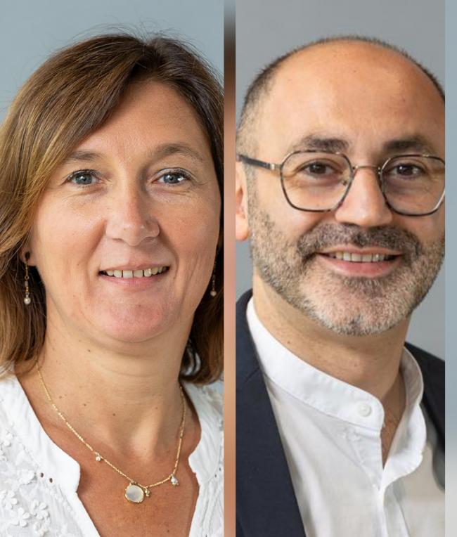 Stéphanie Legrand et Yalcin Avcioglu, respectivement responsable adjointe affaires sociales et SIRH et DRH de la Caisse d’Épargne Hauts-de-France © Barbara Grossmann